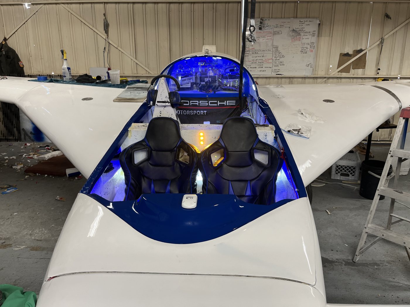 Cozy MK-IV in the shop