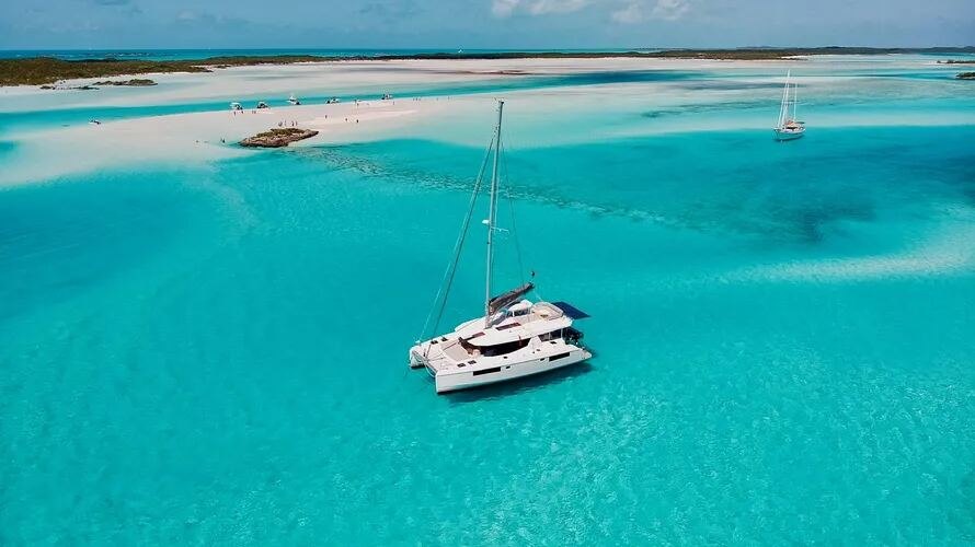 Aerial catamaran