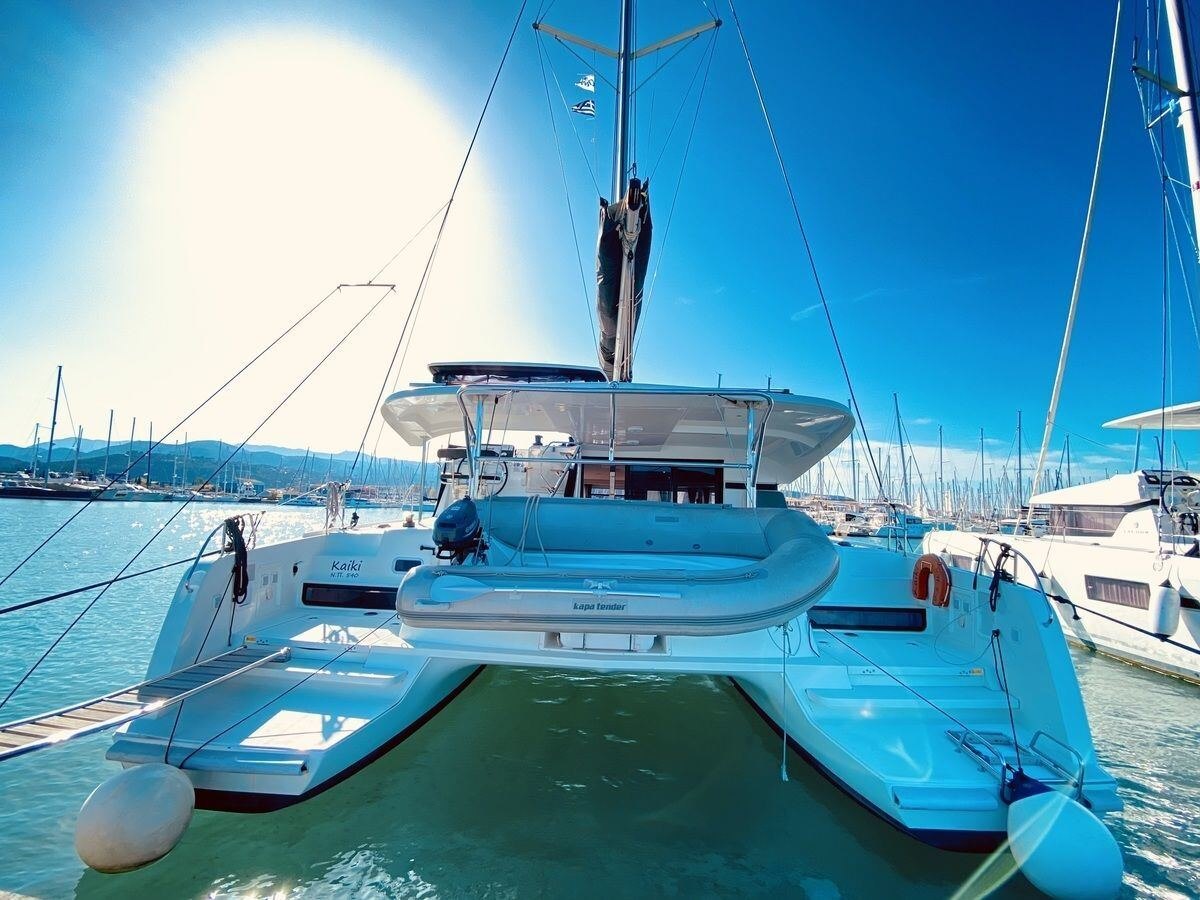 Odyssey Cat at the dock
